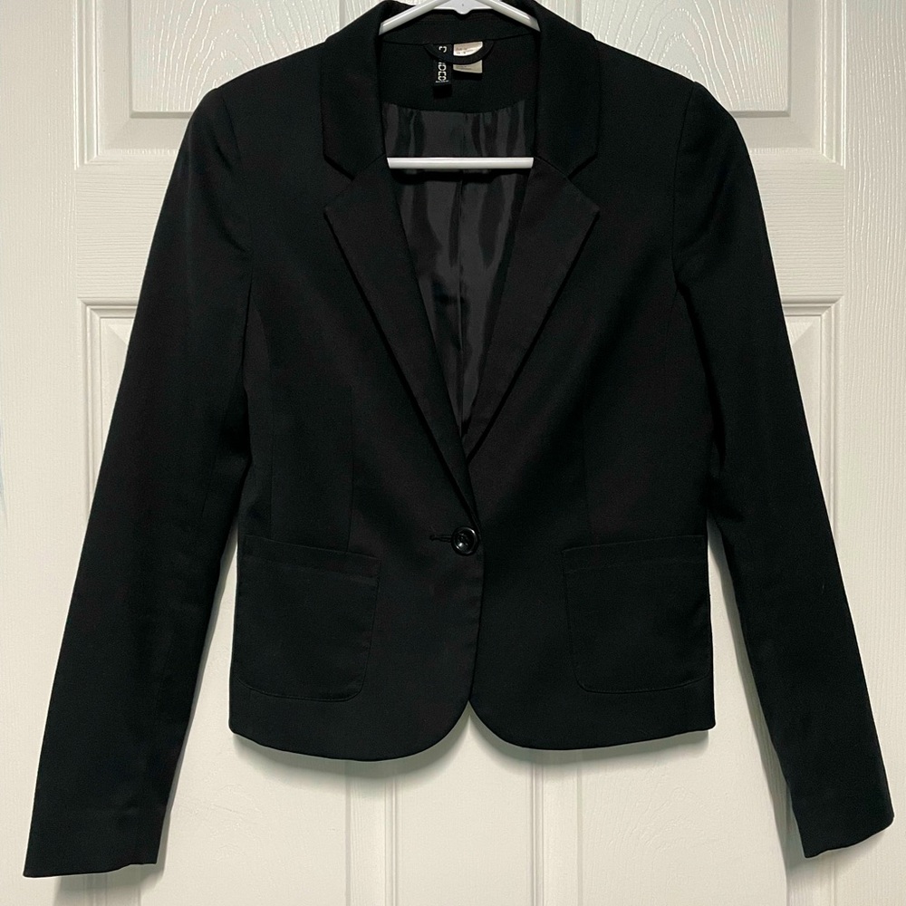 Black H&M Blazer size 6